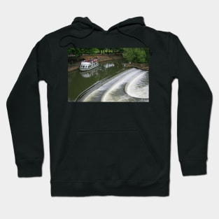 Boat by the Weir Hoodie